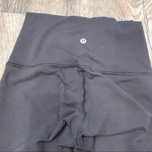 Lululemon Black Wunder Under Hi-Rise Tech Mesh - Picture 5 of 7